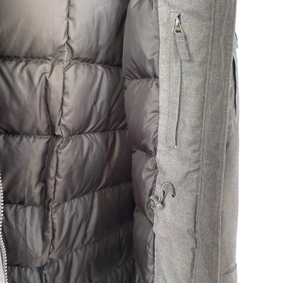 Eddie Bauer Superior III Stadium Down Parka Coat | Gray | PXS | $379 MSRP - Picture 13 of 16